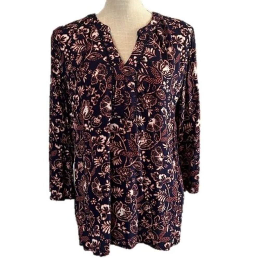 GLORIA VANDERBILT Blouse L